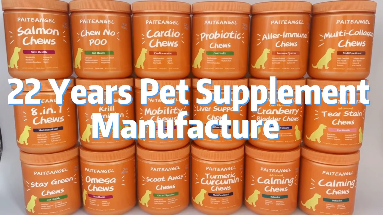 Multiflavor Hip & Joint Dog Supplement For Cats And Dogs Promotes