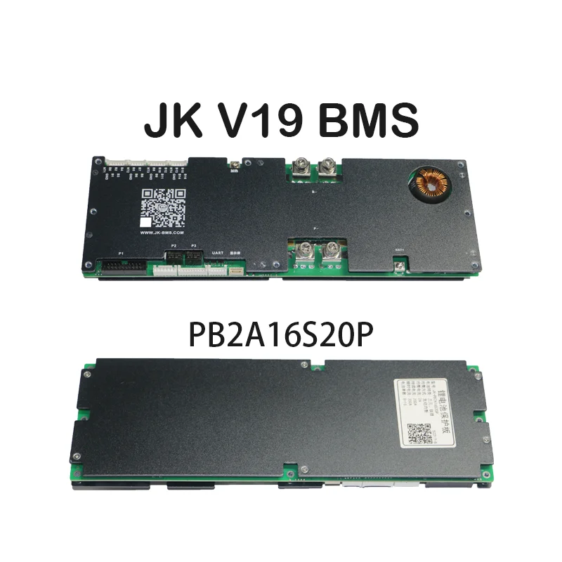 New JK  BMS V19  Version  Upgrade Smart BMS JK PB2A16S20P with 4.3inch Display Communicate with  Inverters 16s Bms
