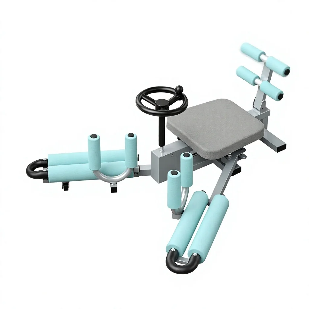 MURO Yoga Split Trainer, Adjustable Stainless Steel Leg Stretcher for Indoor Home Use