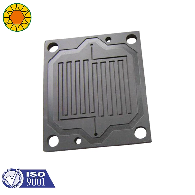 Hydrogen Fuel Cell Graphite Bipolar Plate High Purity Graphite Current Collector