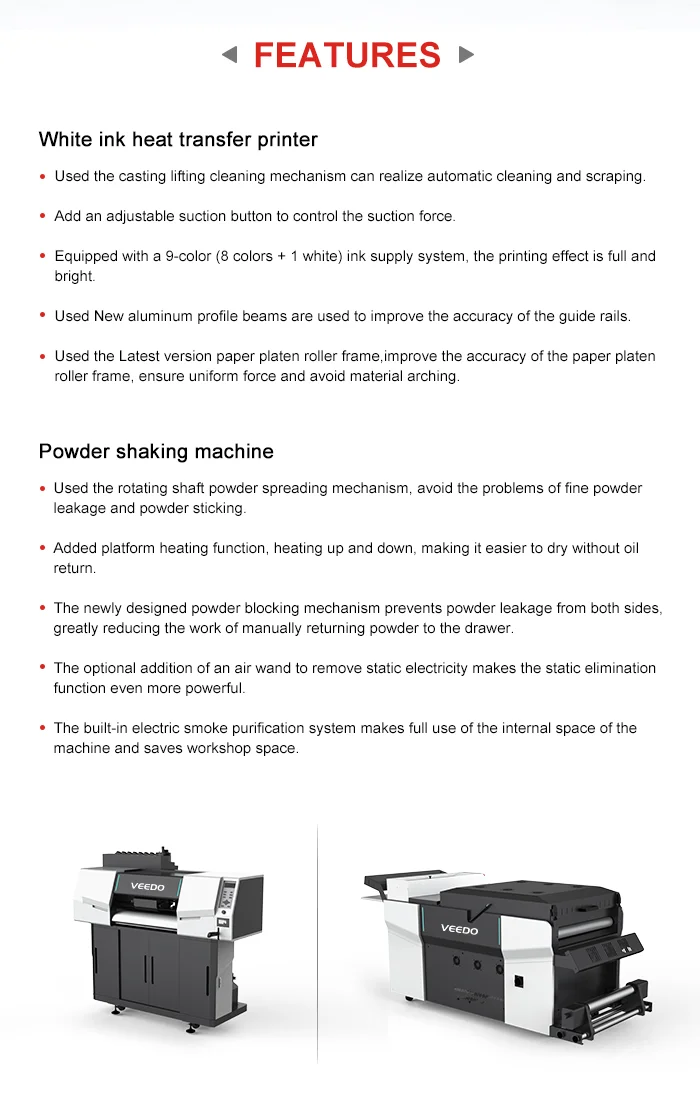 I3200 Print Head Dtf Transfer Pet Film Digital Dtf Printer 60cm T-shirt ...