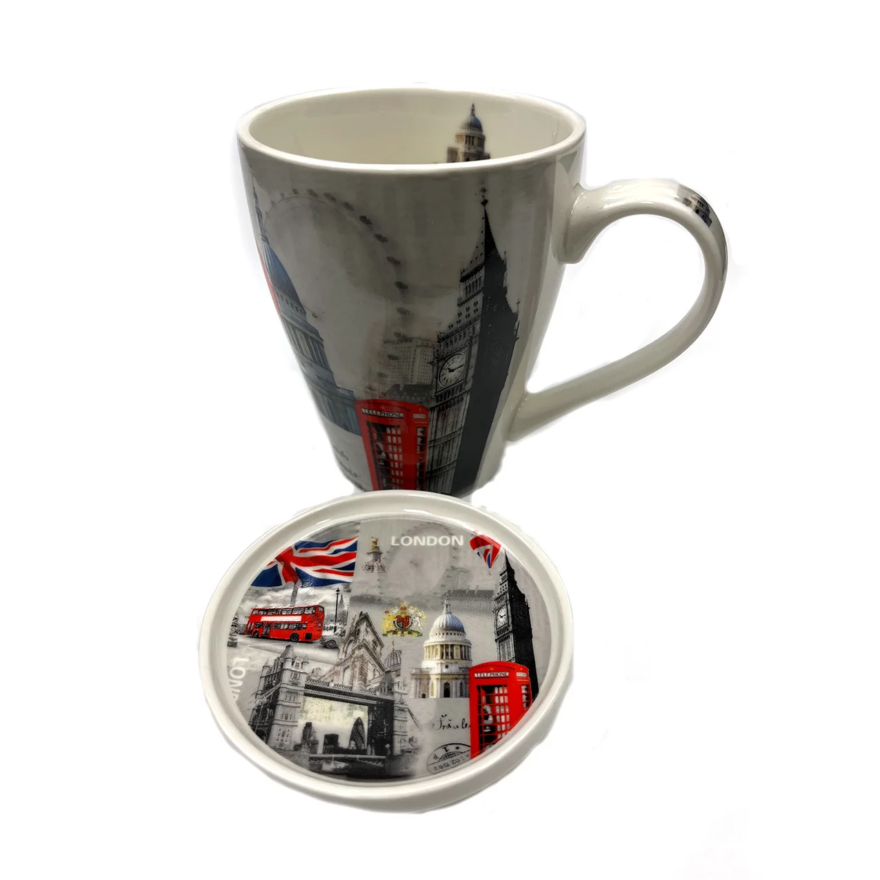 BOL,D--Tasse à Café En Céramique 300ml, Motifs Animaux 3D, Tasses à Thé