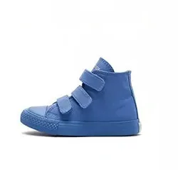 Детская парусиновая обувь с высоким верхом и модной тканевой обуви карамельного цвета