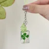 green phone hanging