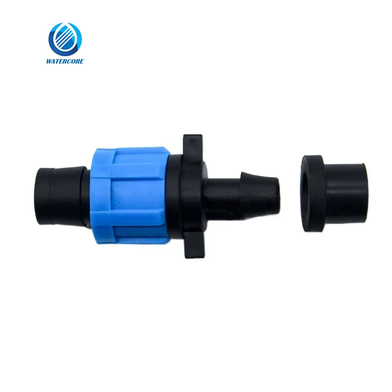 Micro Drip Irrigation Pipe Fitting Dn16 Lock Offtake Drip Tape