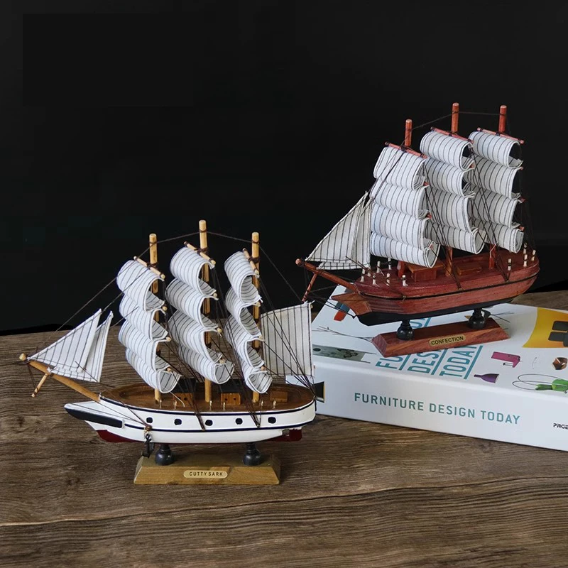 カスタムプロモーション24 cm海をテーマにした船モデル装飾ギフト手芸