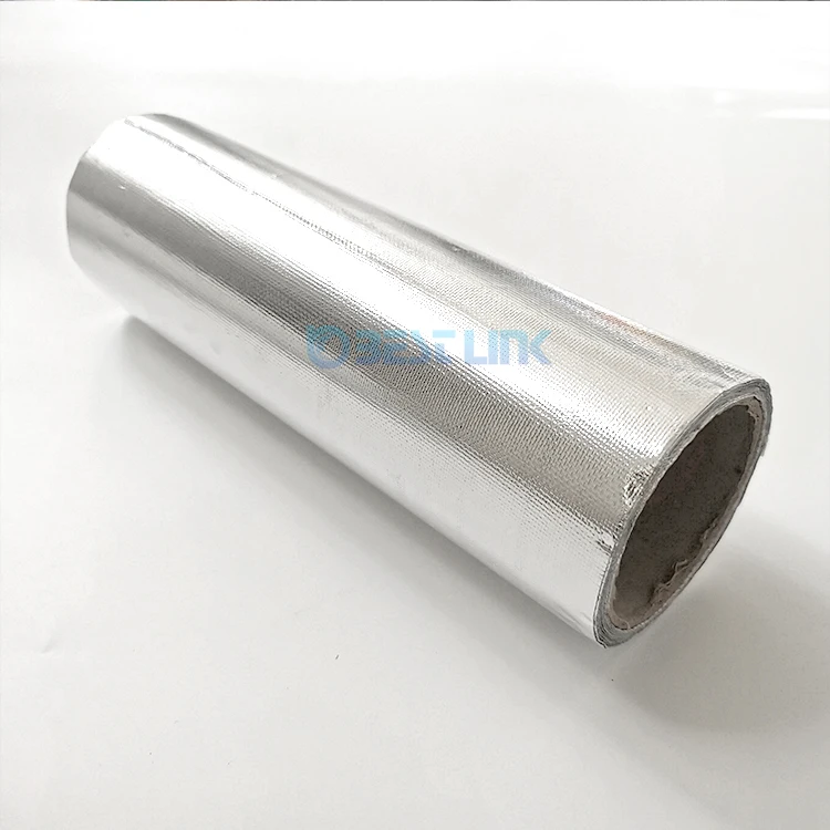 Aluminum Foil Composite Glass Fiber Cloth/aluminum Foil Glass Fiber ...