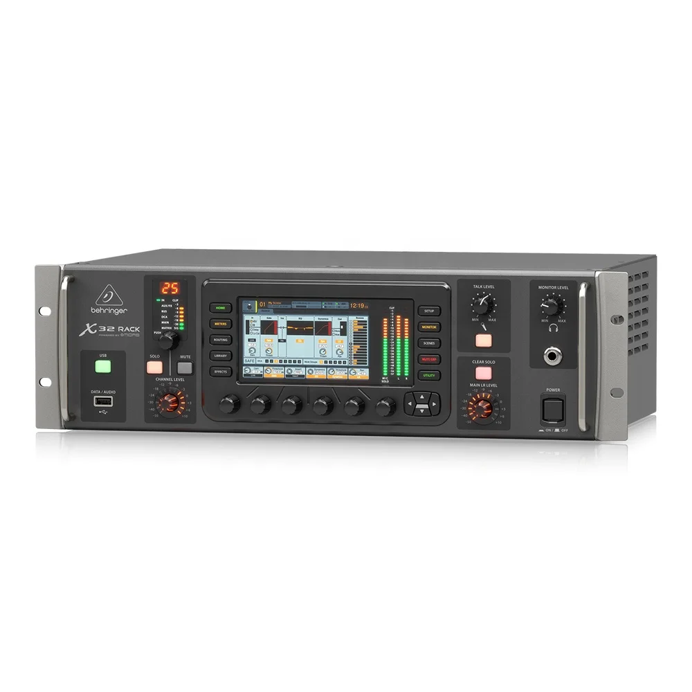 Behringer X32 Rack Professional 32-Channel Studio Equipment Pa Sound System Rack Digital Mixer
