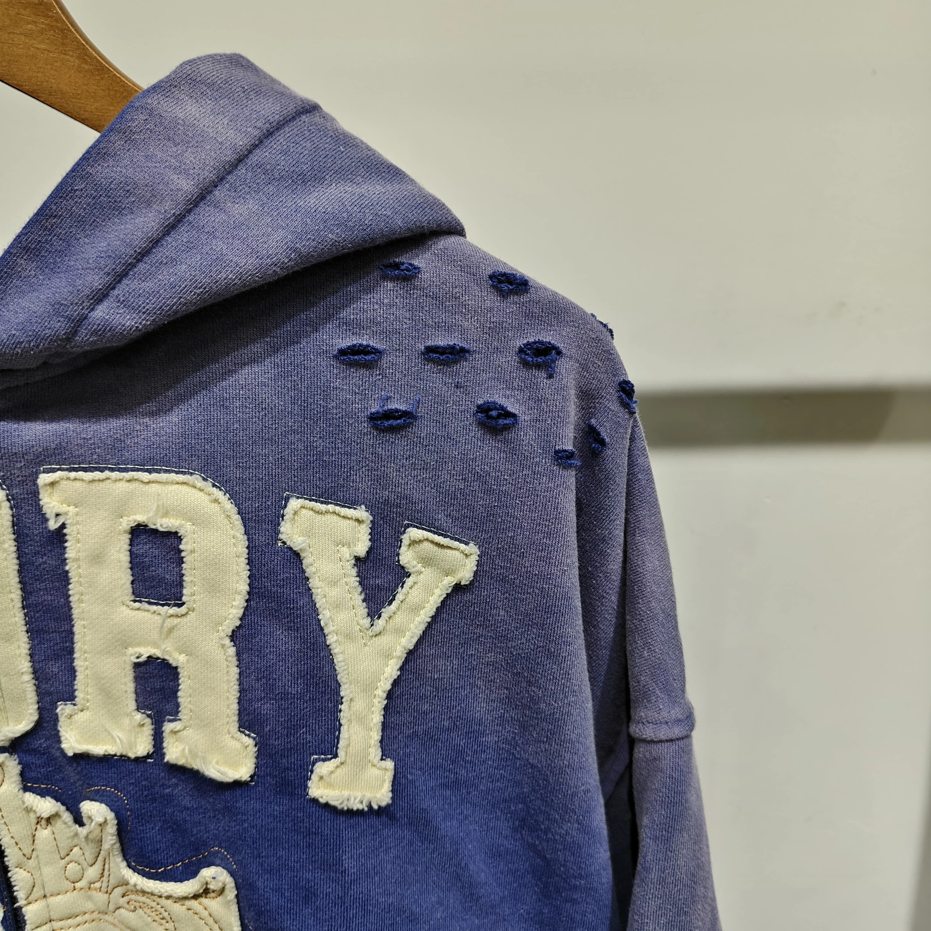 Heavyweight Vintage Hoodies with Custom Logo Gradient Loose Fit Over Sized Washed Retro gallery 3
