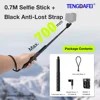 Stick+0.7m+Metal Adapter+Rope