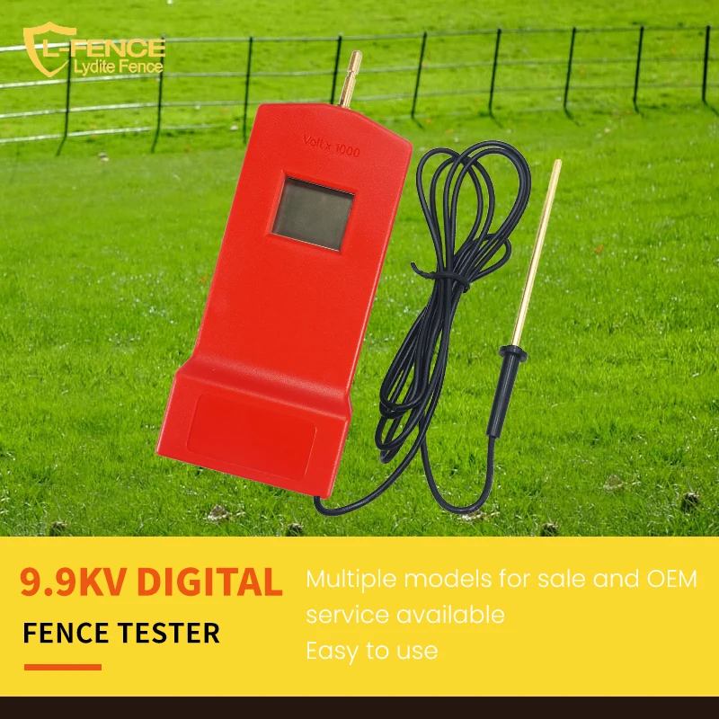 Cattle Fence Tester Equipment Electric Fence Indicator And Electric