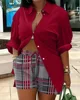 Plaid rosso