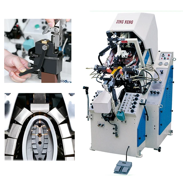 Shoe Factory Equipment Computerized Toe Lasting Machine