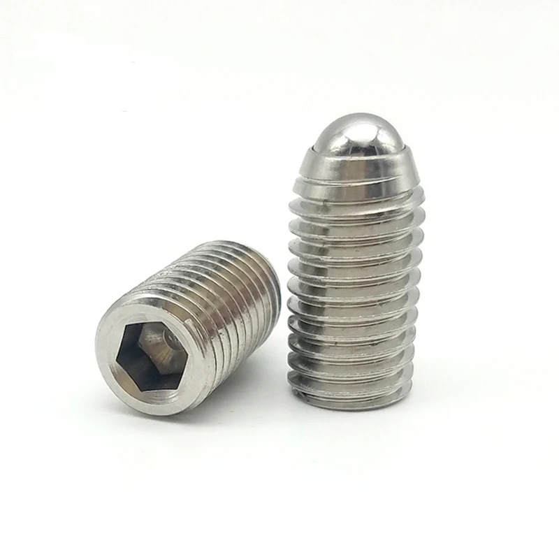 Chinese manufacturers ZBPEU Stainless Steel Slotted Ball Head Plunger with SUS304 Factory Price M3- M24