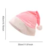 Ultra-soft christmas hat-pink-opp bag-seam-sealing process