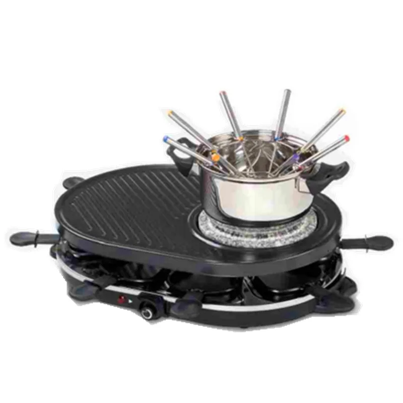 Raclette Grill Eléctrico 28 centímetros HEERA-6 HOME ELEMENTS