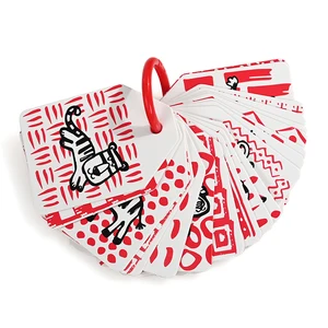 Custom Printing Learning Flash Cards Ring Compact Flash Memory Card