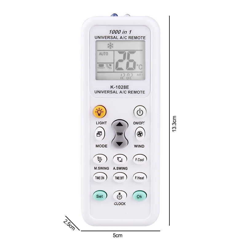 Universal Digital LCD A/C Air Conditioner Remote Control 
