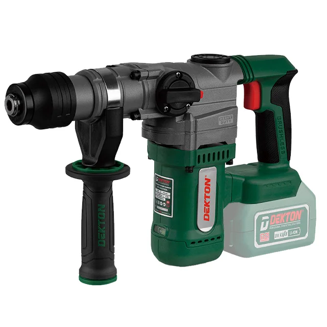 Dekton- A7620 20V Cordless Heavy-Duty Hammer Drill -2 Functions with Hammer and Drilling with Adjustable Gear Position