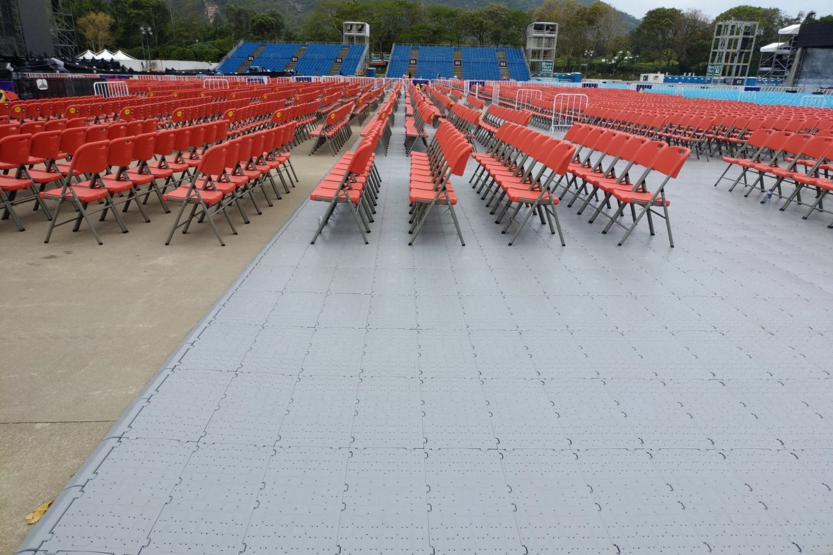 High Quality Pp Plastic Interlocking Span Outdoor Event Flooring