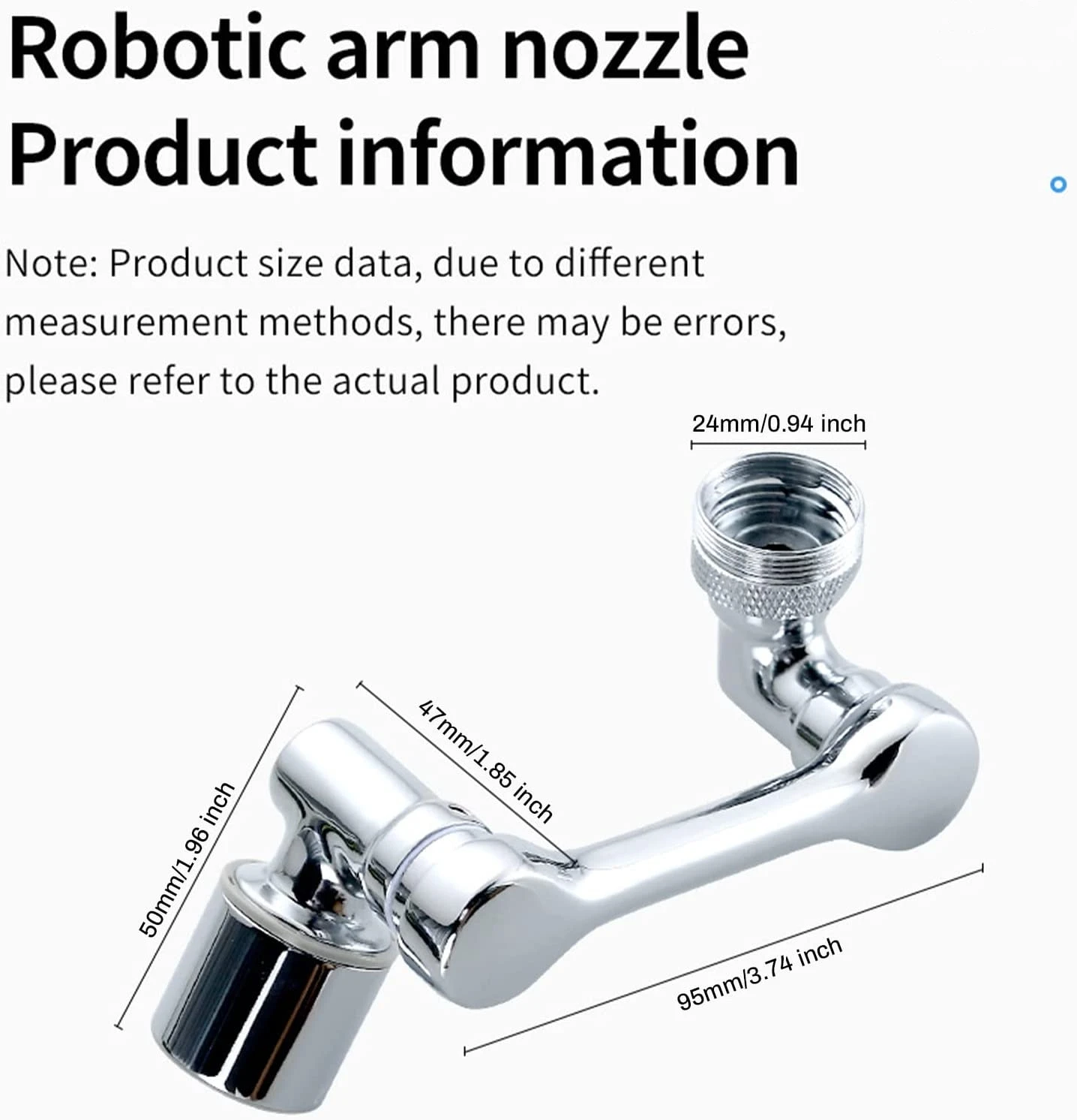 Multifunctional Swivel Faucet Attachment 360 Rotation Kitchen Sink