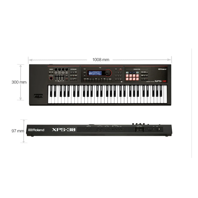Roland XPS30 Synthesizer Keyboard: 61 Keys, Portable Design, Ideal for ...