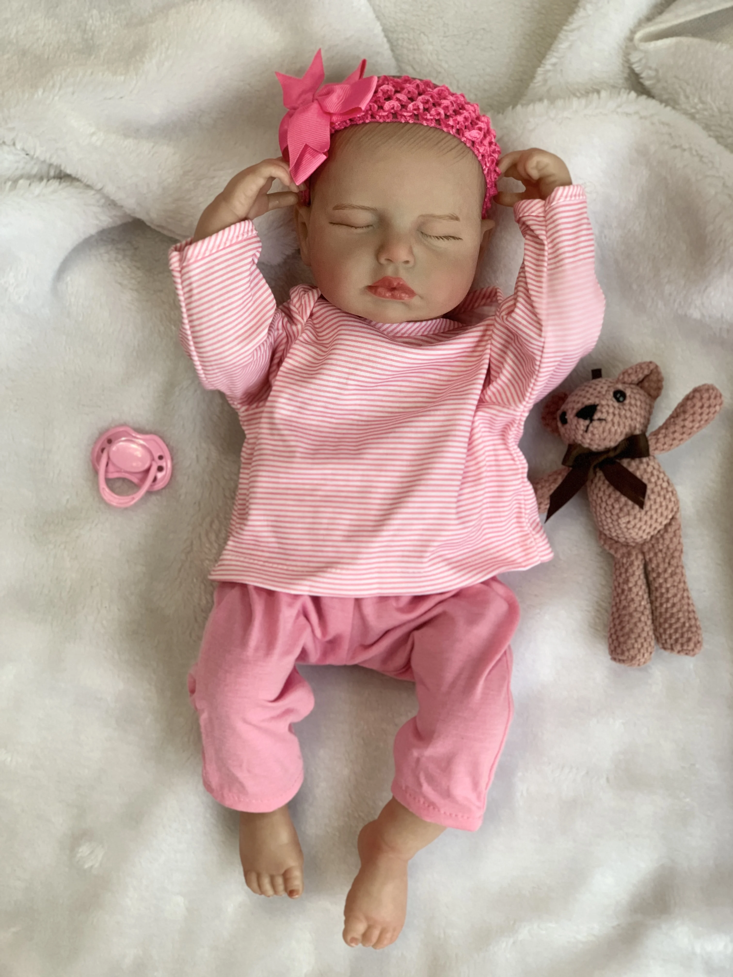 Making Machine Online Shopping Model Silicon Kids  Bjd Set Soft Boy Lucky Kit Reborn Dolls