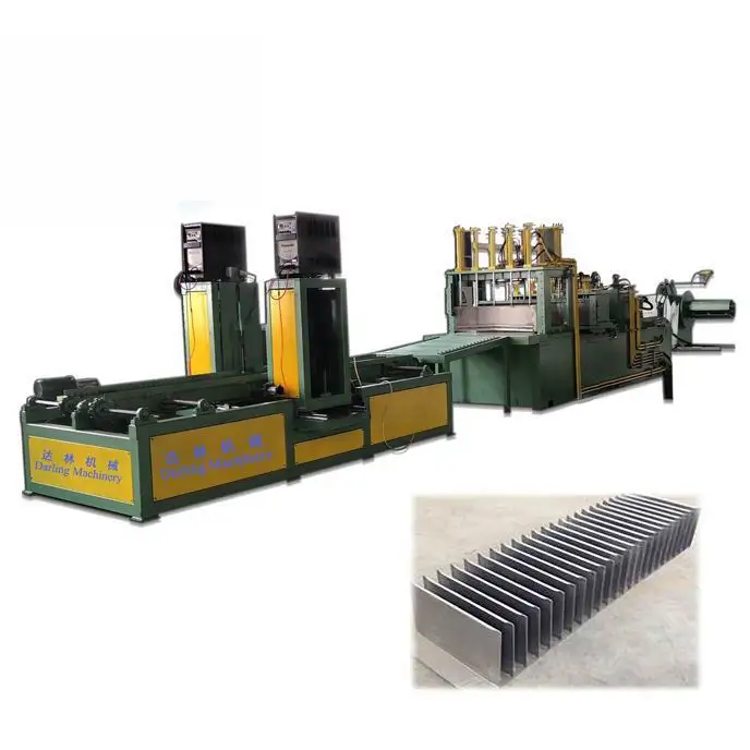 Transformer tank Corrugated Fins Forming Machine Automatic Corrugated Fins Making Machine for Oil Transformer