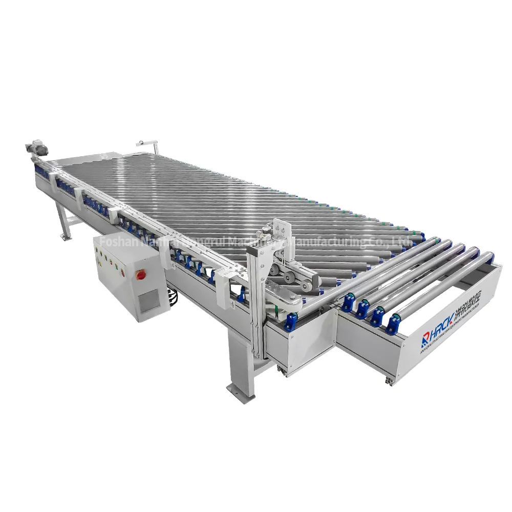 Hongrui Simple and easy to operate single row inclined roller table