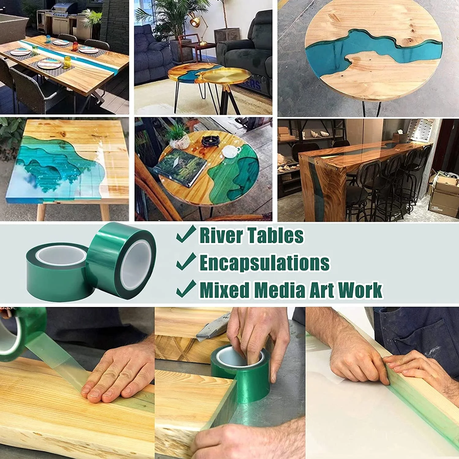 What Tape Is Good For Resin at Victoria Ranford blog