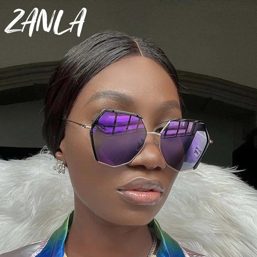 Sunglasses 2023 Fashionable - ZANLA Semi Rimless Cat Eye