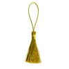 Pompons dorés de 4 cm