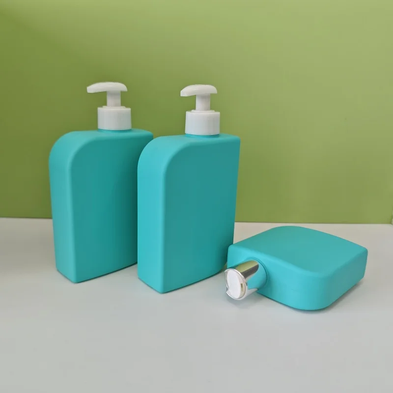 2oz 9oz 15oz HDPE Packaging Plastic Shampoo Pump Bottle Soft Touch