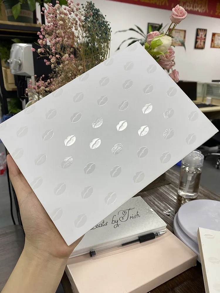 Makeup Neon Color 35 Small Custom Marble Cardboard Vegan Free Eyeshadow Palette