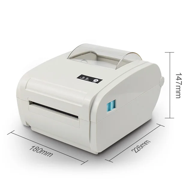 Impresora termica de etiquetas de escritorio para paquete de envío 4x6  Creador de etiquetas 160 mm /