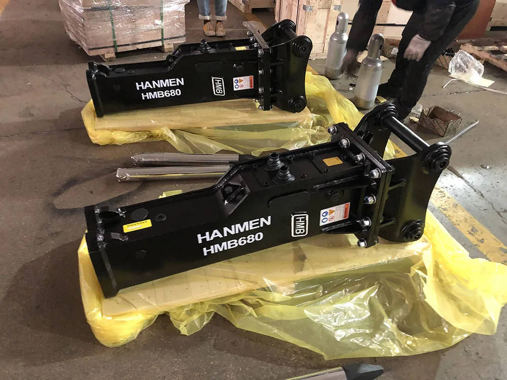 Backhoe HMB680 Hydraulic Jack Hammer With 68mm Chisel for Sale in Mexico
