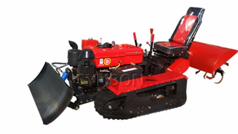 Agricultural Machinery Farm Tractor Used Tiller Power 35hp Tracked Ride ...