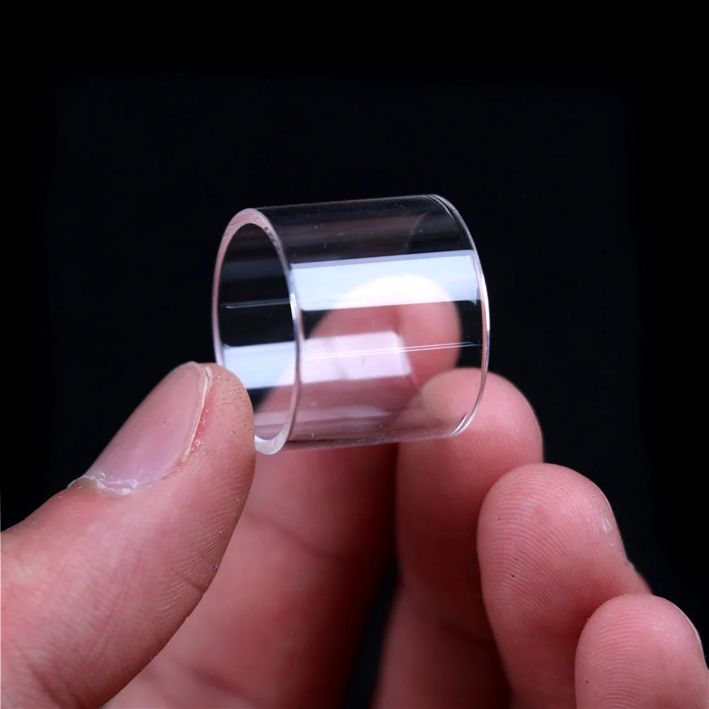 Replacement Transparent Glass Tube Tank Cp for SMOK Clear Glass Tube Cp for for Micro TFV4 3.5ml Tank Mod Box 2.2 X 1.8cm