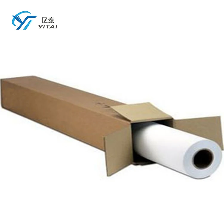 Excellent Quality Single Matte&Double Matte Roll Mylar Drafting Film CAD Drawing Paper Roll in Plastic Film