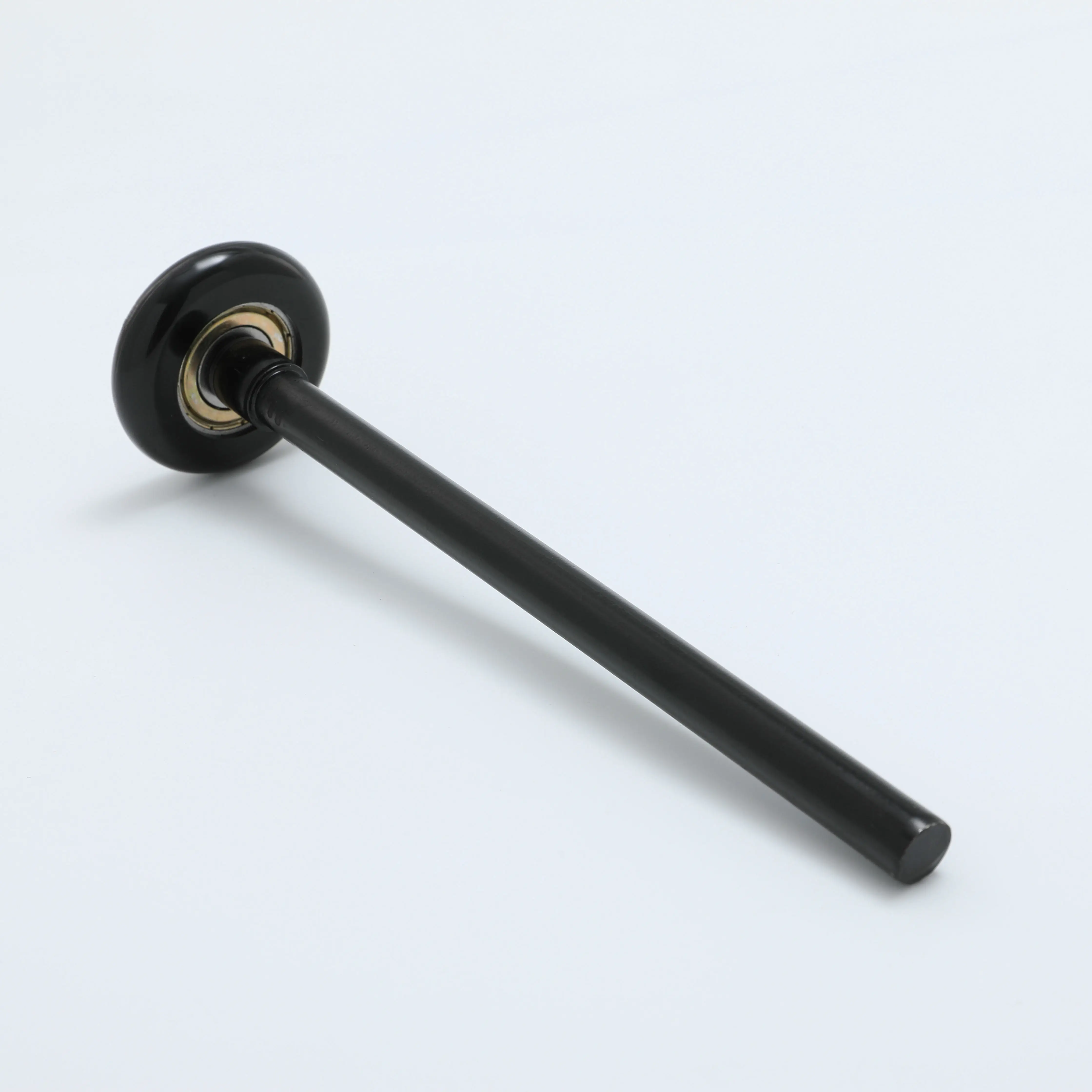product 46190mm black wheel electrophoretic rust prevention rod 6200 bearing garage door roller-2