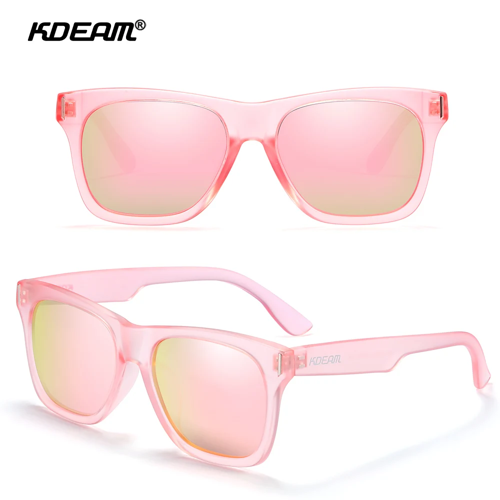 KDEAM 2021 New Arrival Rectangle Polarized Men Sunglasses  Fashion Women Sun Glasses KD151