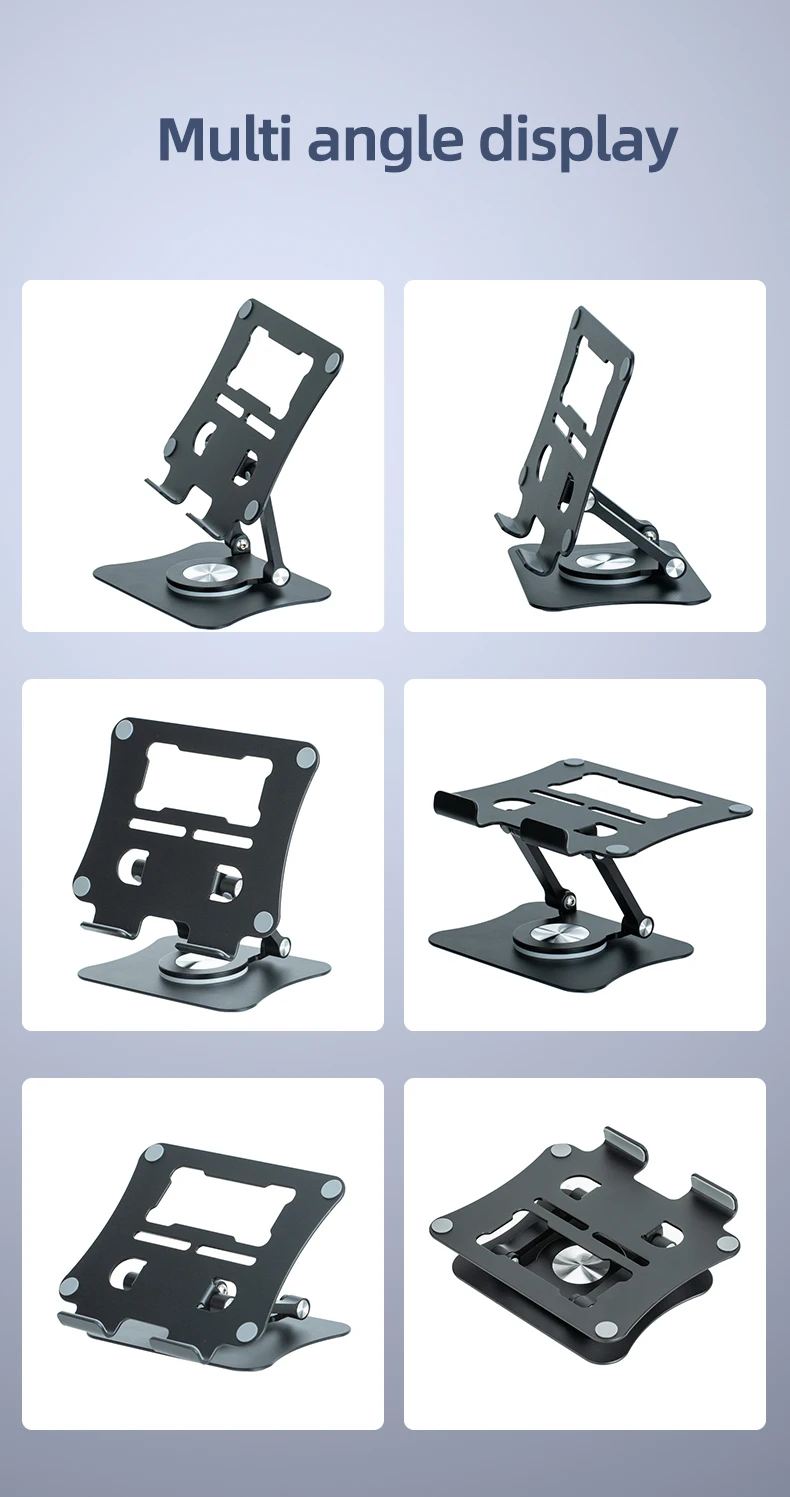 Foldable Desktop Phone Stand 3C Electronic Consumer Products Manufacture