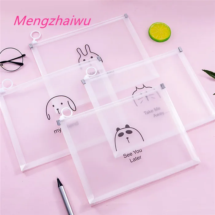 Yiwu Advertisement Stationery Price List Cartoon Printed Clear Pp Bags For  Documents Simple Portfolio Plastic File Folders - Buy Advertisement  Stationery,Bags For Documents,Plastic File Folders Product on 