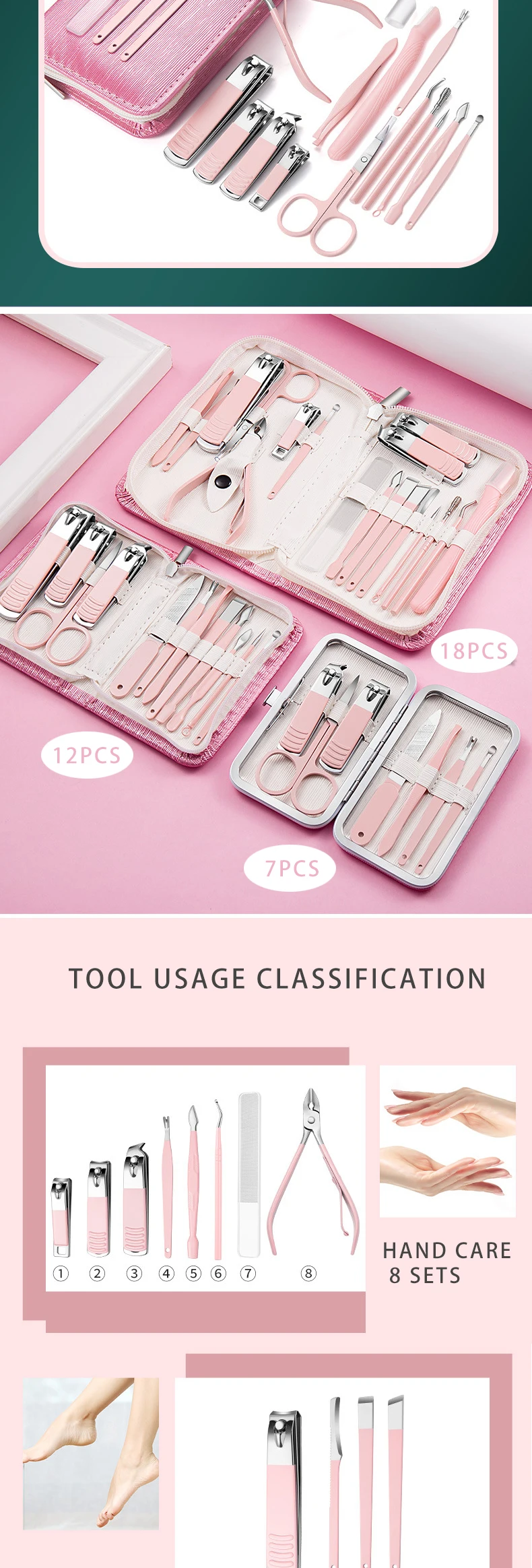 18pcs manicure set-2