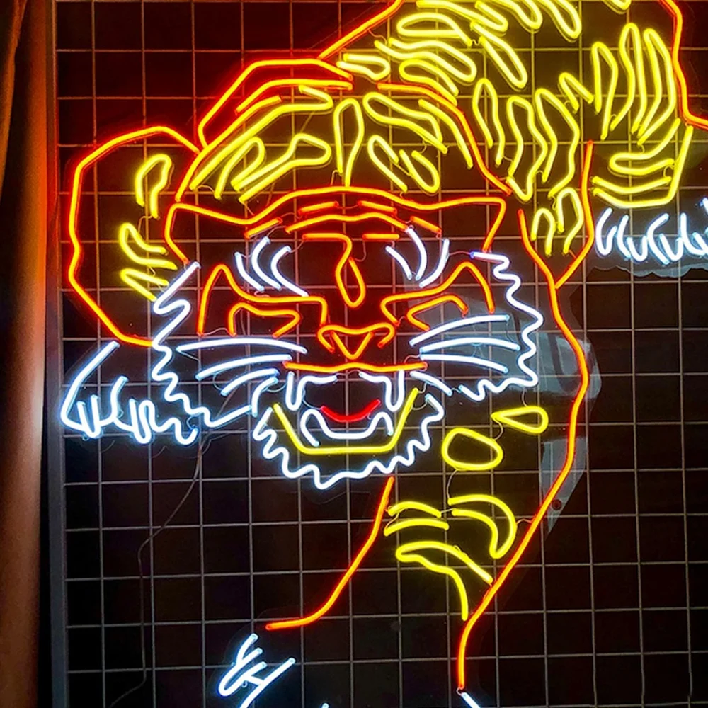 The Toy Tiger - Louisville, KY (Neon Sign) Photographic Print for Sale by  dcollin4444