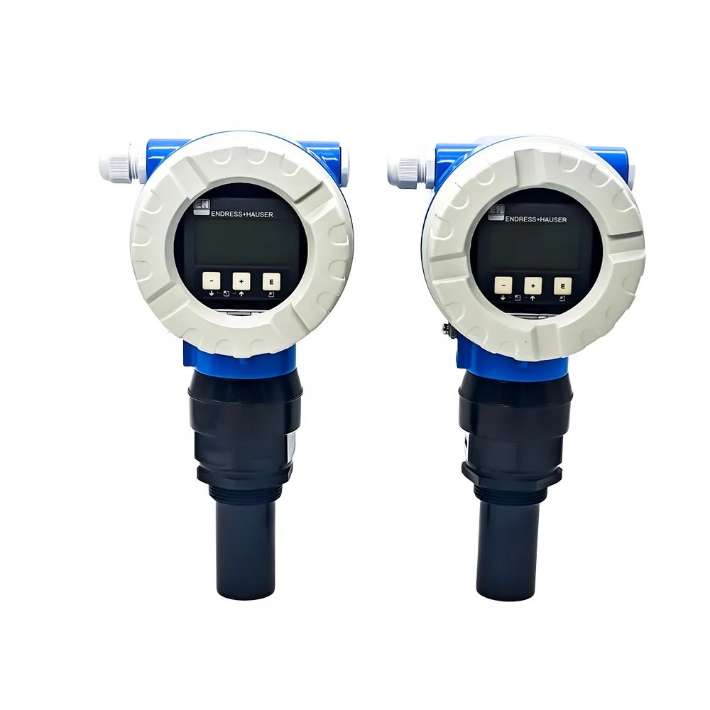 Digital Ultrasonic Liquid Level Sensor Transmitter E+H FMU40 Ultrasonic ...