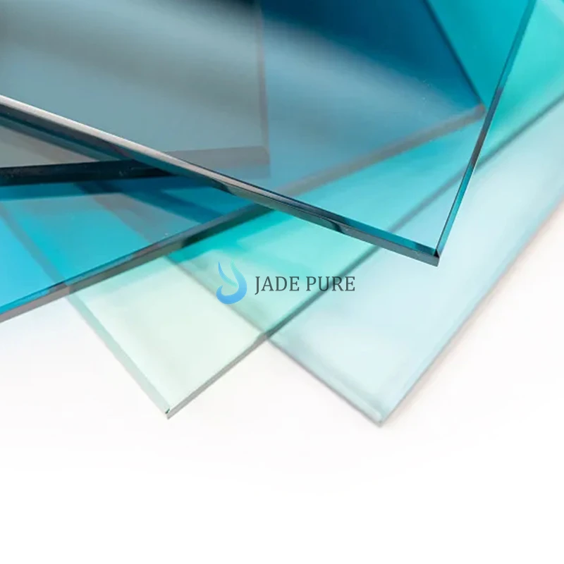 Colored Laminated Glass for Decorative Architectural Design