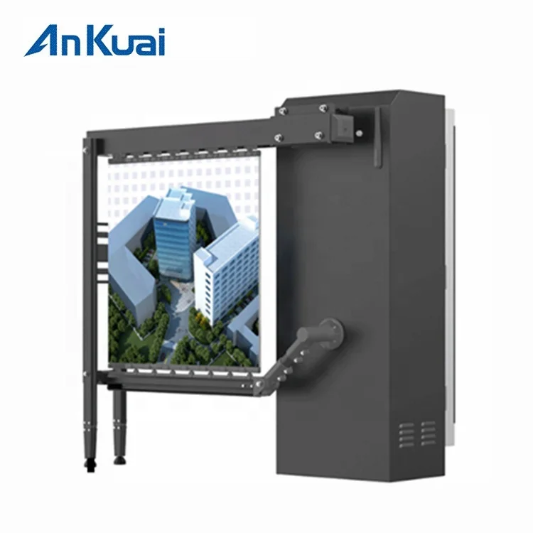 Advertising Function OEM Customized Outdoor Parking Boom Advertising Barrer Gate