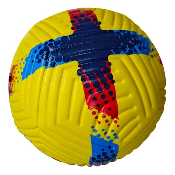 Hot sell popular official match training soccer ball PU leather size 5 football for game customized football in stock