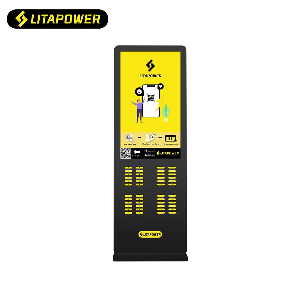 Large 48 Slot Sharing Power Banks & Power Station Rental Station Phone Charging Vending Machine(Exclude Power Banks)